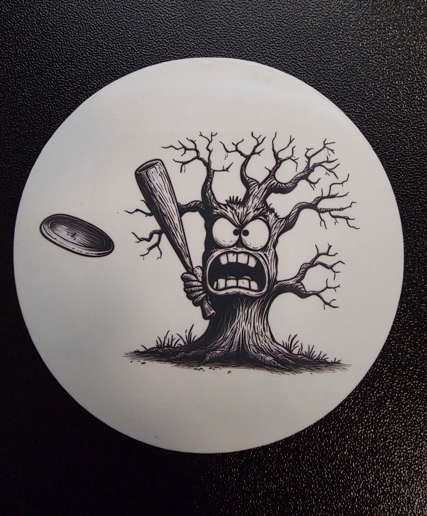Tree monster sticker