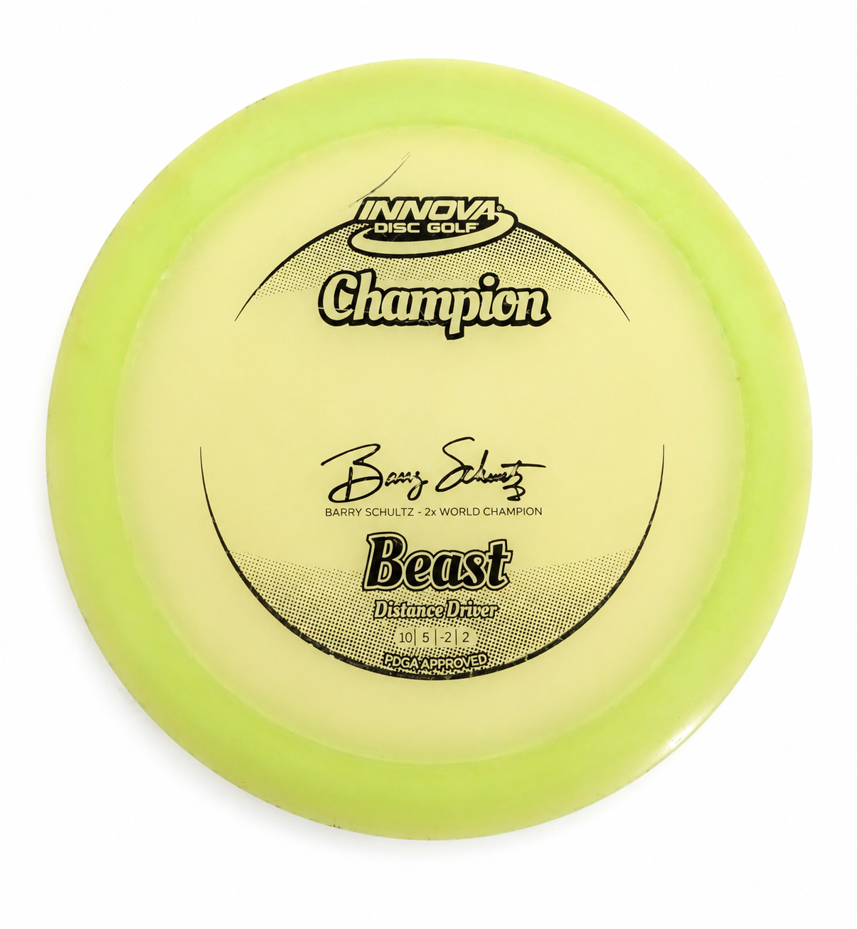 Champion Beast -Barry Schultz 2x World Champion