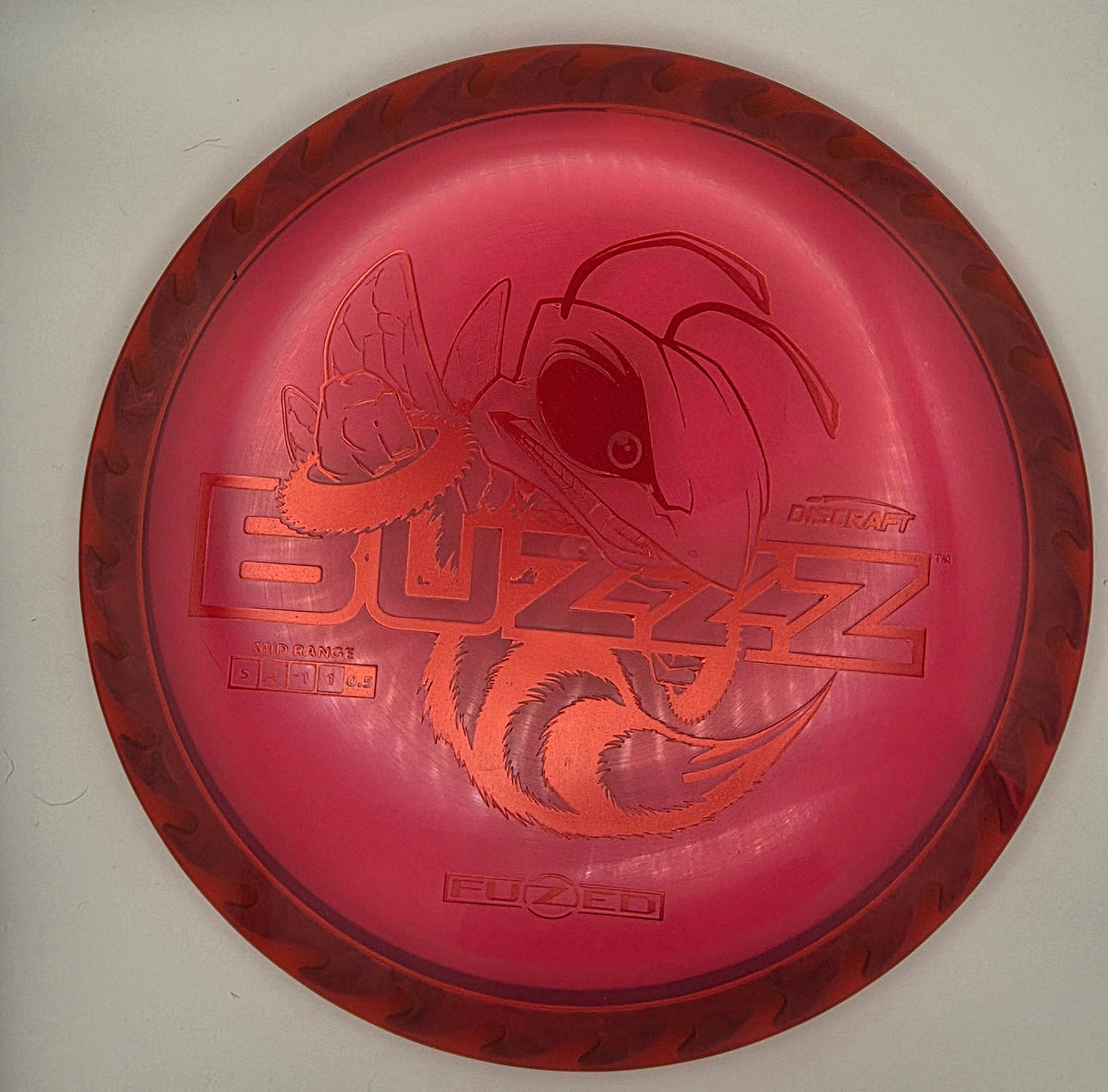 Discraft Buzzz Saw FuZed Midrange Disc | Red, 175g