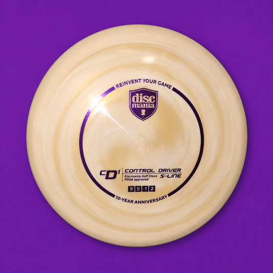Discmania CD1 10 Year Anniversary Golden Swirl