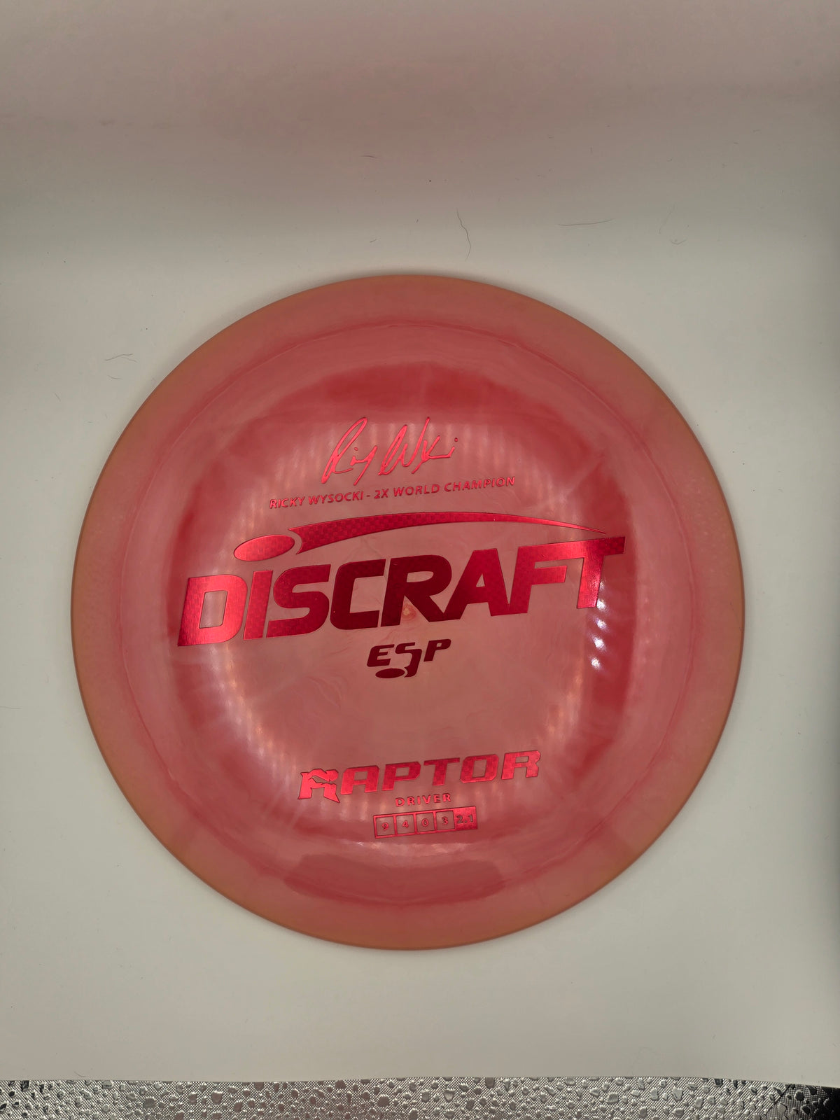 Discraft ESP Raptor Ricky Wysocki 2x Champion | 168g