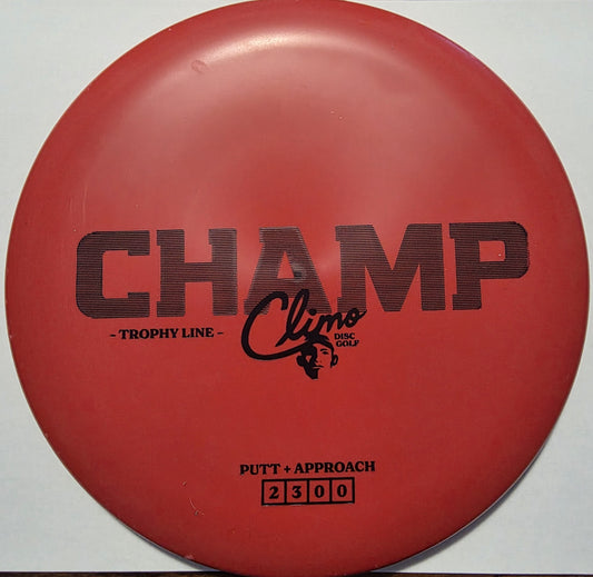 Climo Champ Trophy Line Disc Golf Putter
