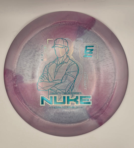 Discraft Nuke Distance Driver, 2026 Ezra Aderhold Tour Series V2 Blend