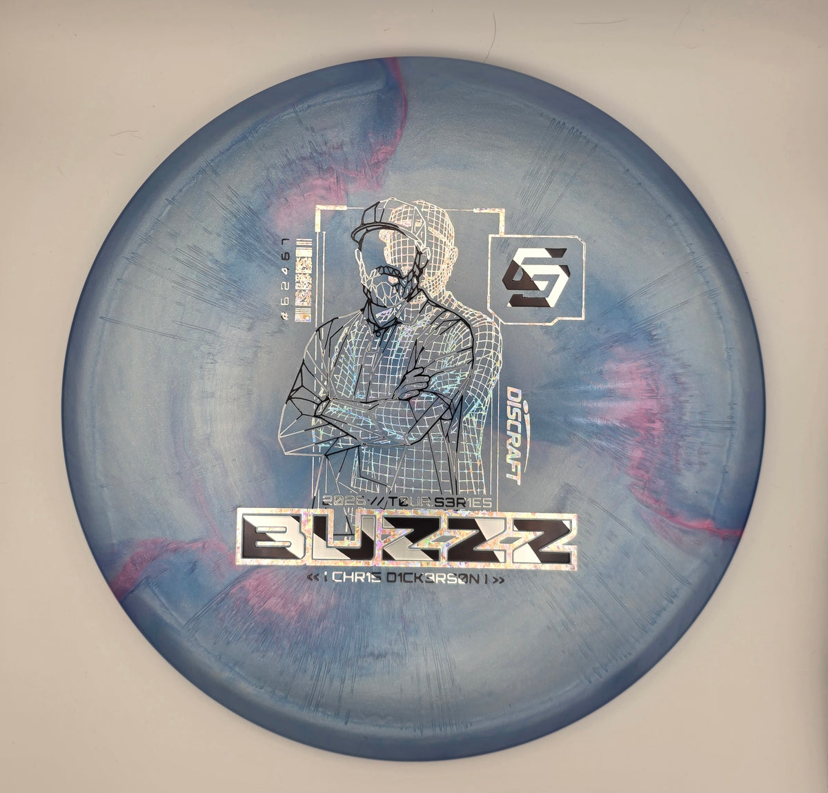 Discraft 2026 Tour Series Buzz Midrange Disc, Chris Dickerson